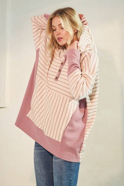 The Etta Hoodie in Cream