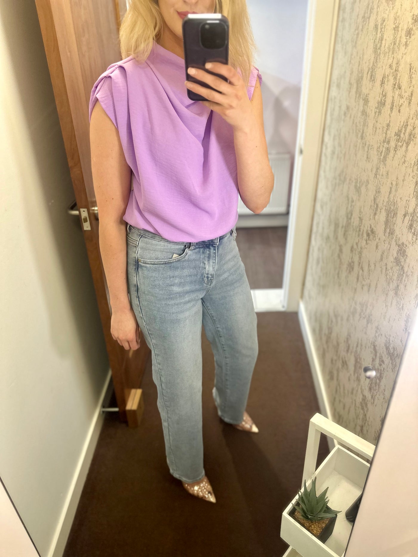 Emilia Top in Lilac