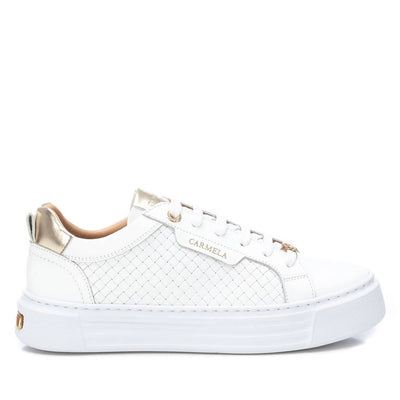 Carmela - Leather Trainers in White 161313
