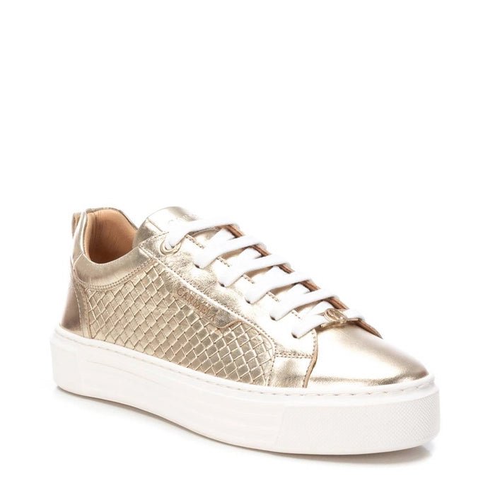 Carmela - Leather Trainers in Gold 161313