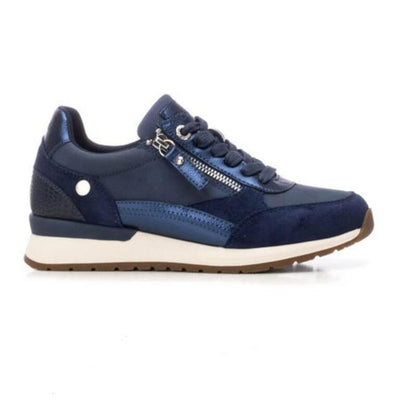 Refresh – Trainers in Navy with Metallic Detail 172959