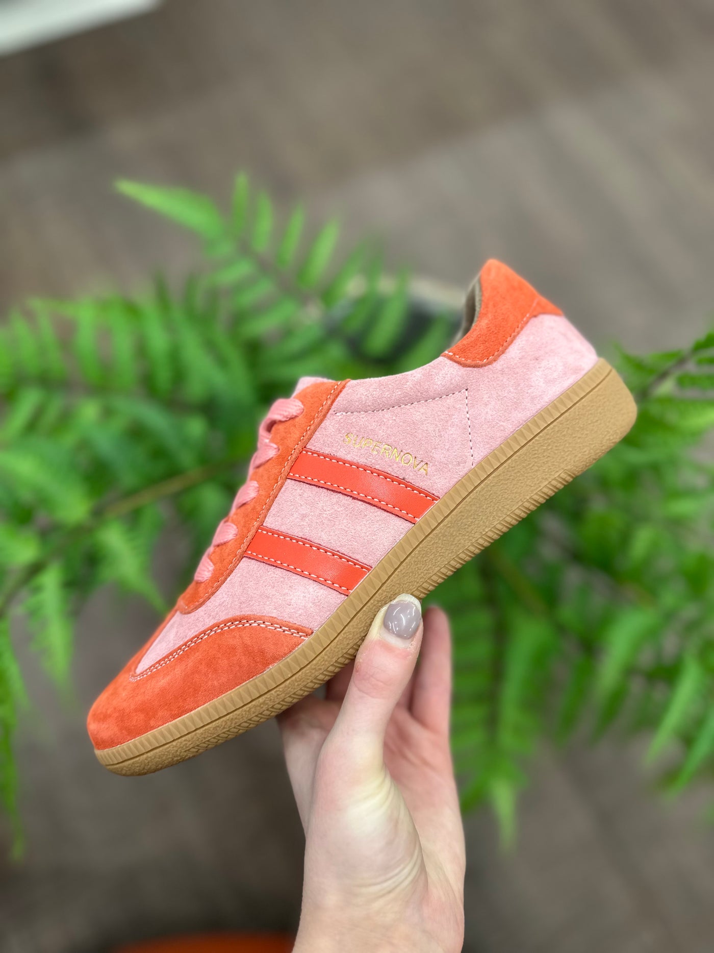 Drilleys - Sixty Four Trainer in Coral Reef