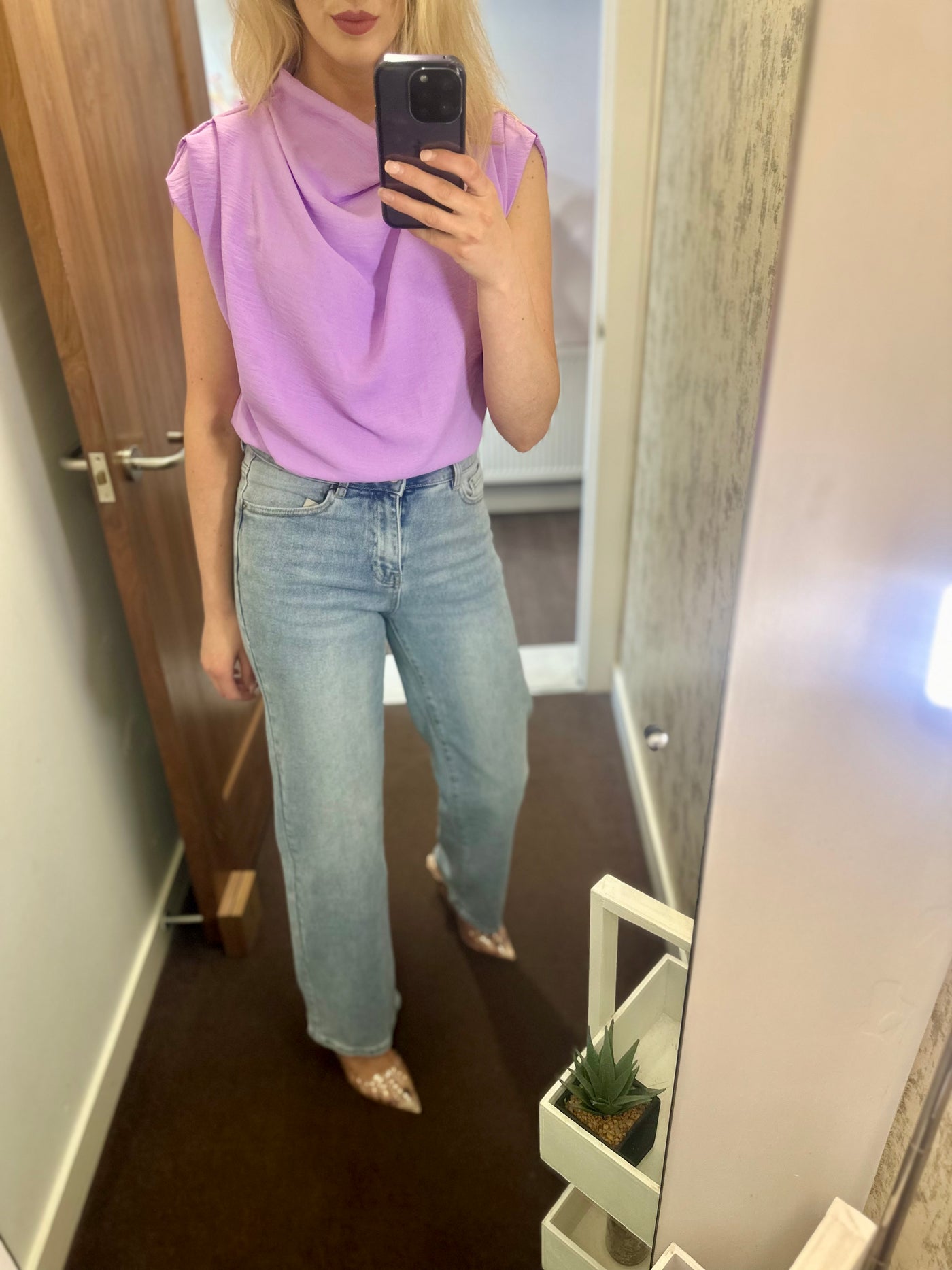 Emilia Top in Lilac