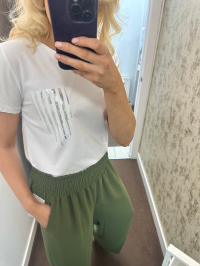 The Sienna Sequin T-Shirt