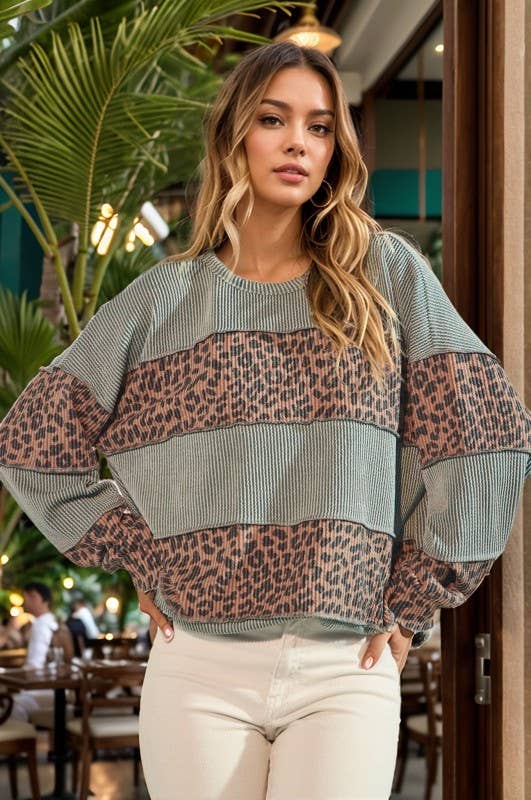 The Fia Jumper in Olive Vintage