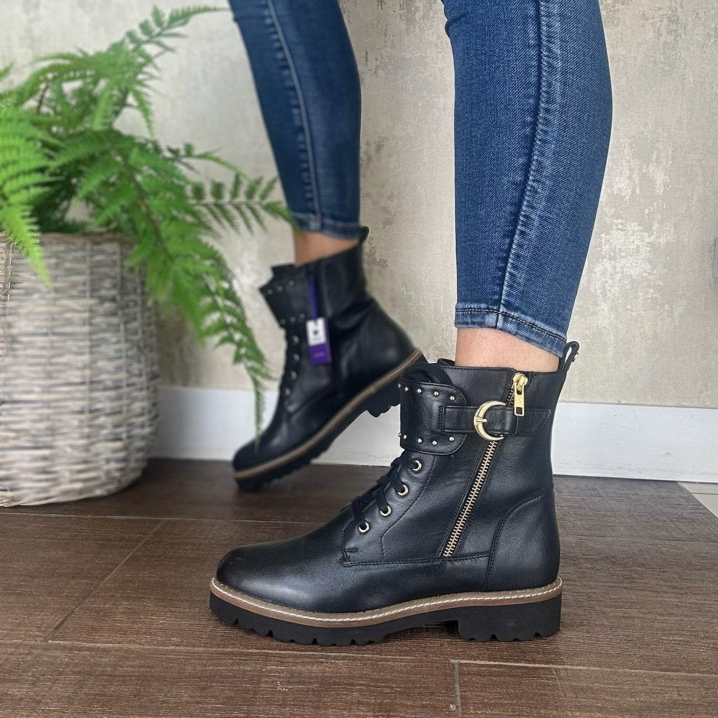 Lotus Foster Boot in Black