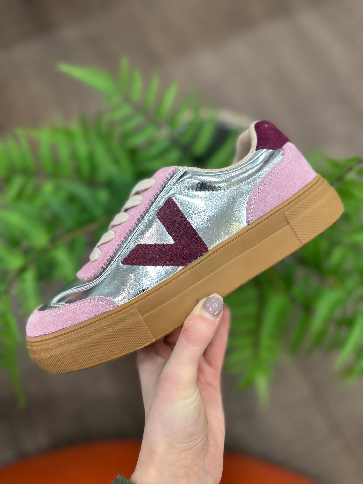 Drilleys - Eighty Trainer in Chrome Candy