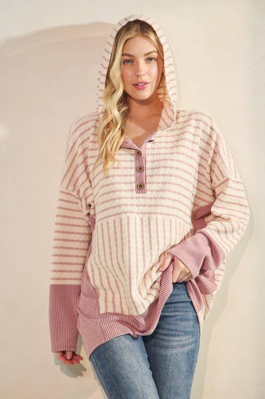 The Etta Hoodie in Cream