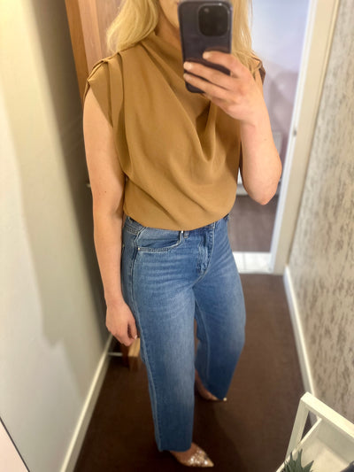 Emilia Top in Light Tobacco