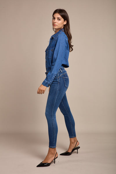 Toxik Push Up Jeans in Denim