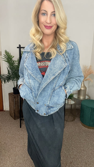 Indie Jacket in Denim