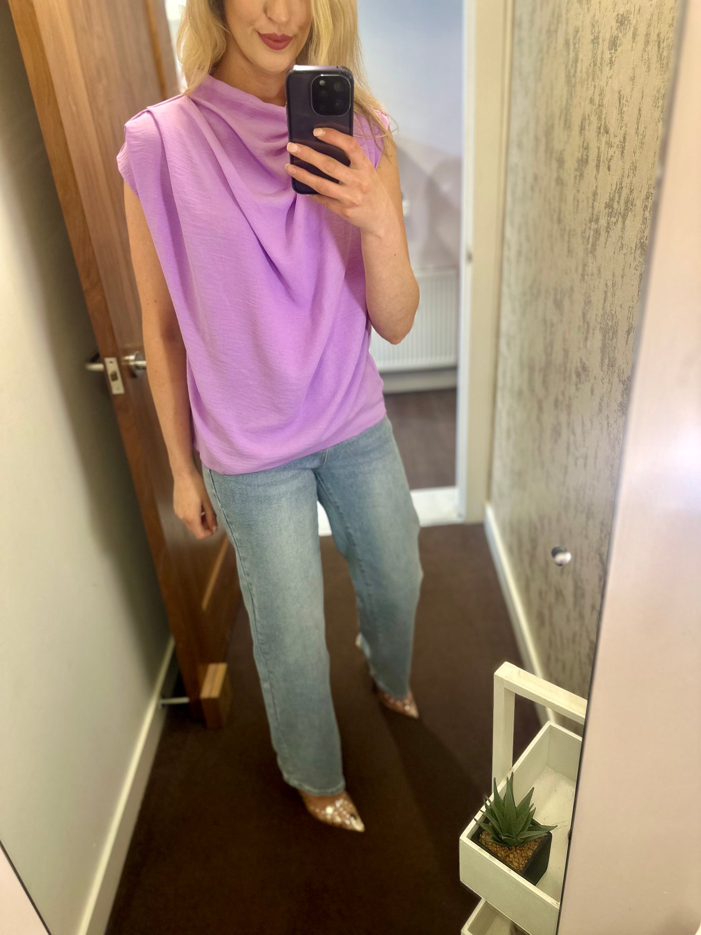 Emilia Top in Lilac