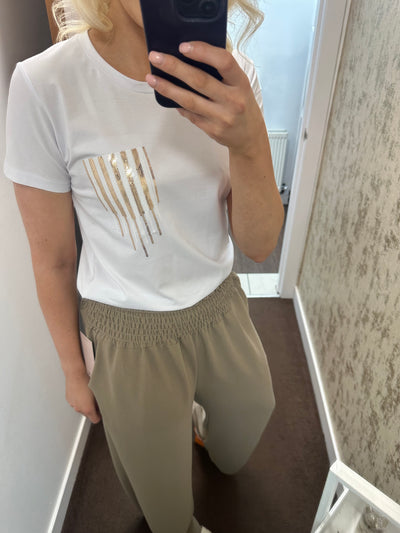 The Sienna Sequin T-Shirt