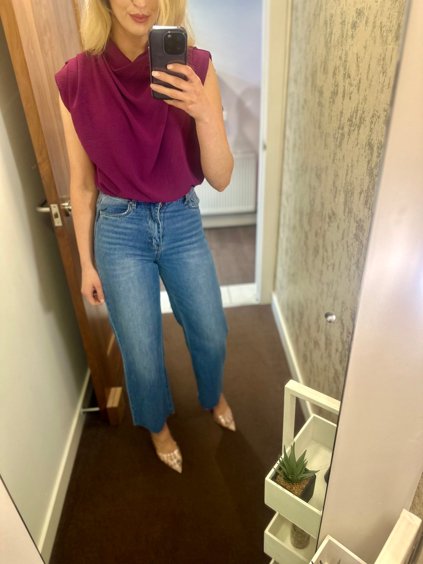 Emilia Top in Damson