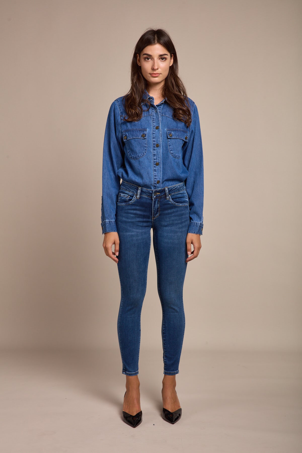 Toxik Push Up Jeans in Denim