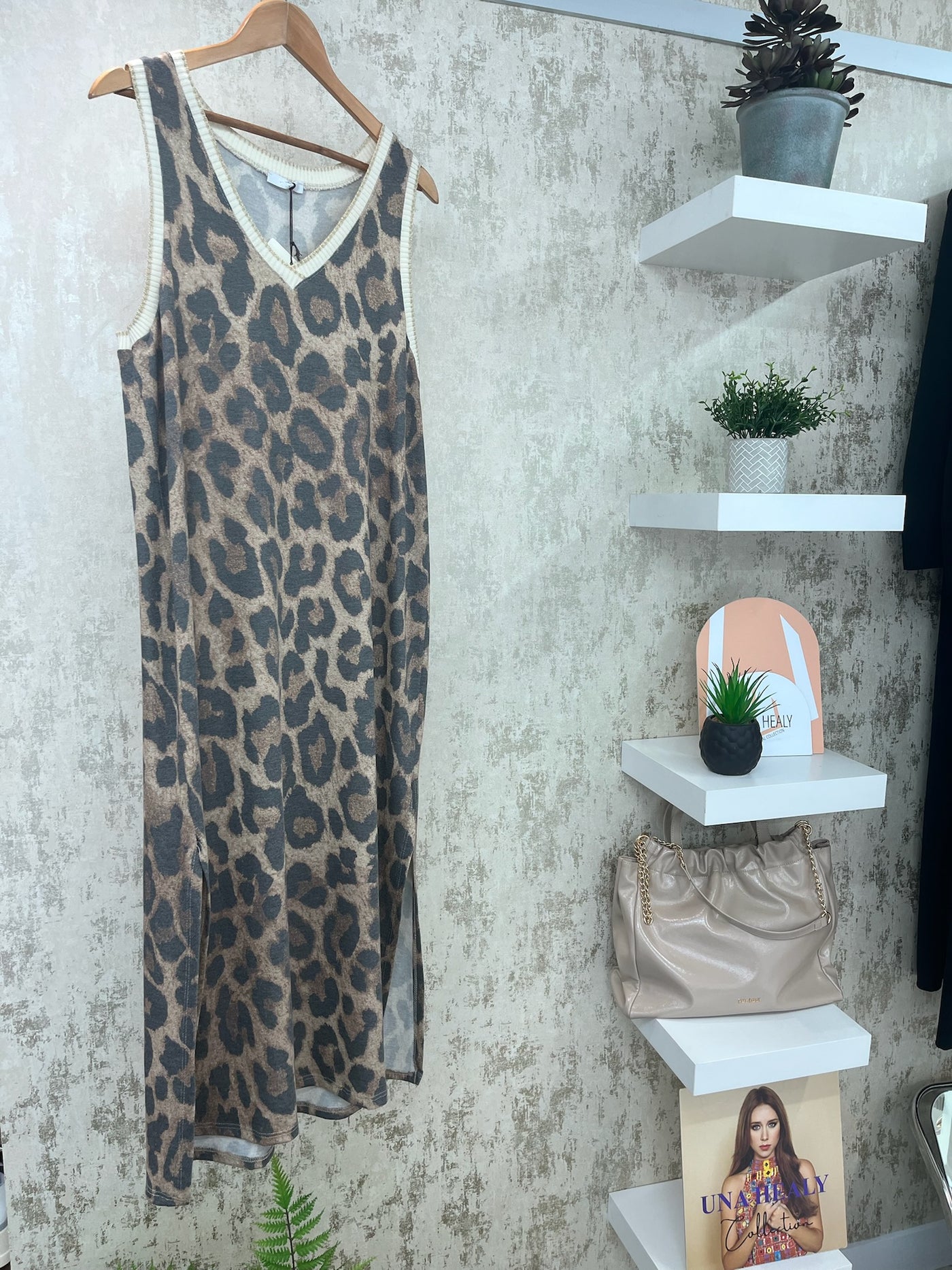 *Pre Order* Arriving this week - Olivia Dress in Leopard Print
