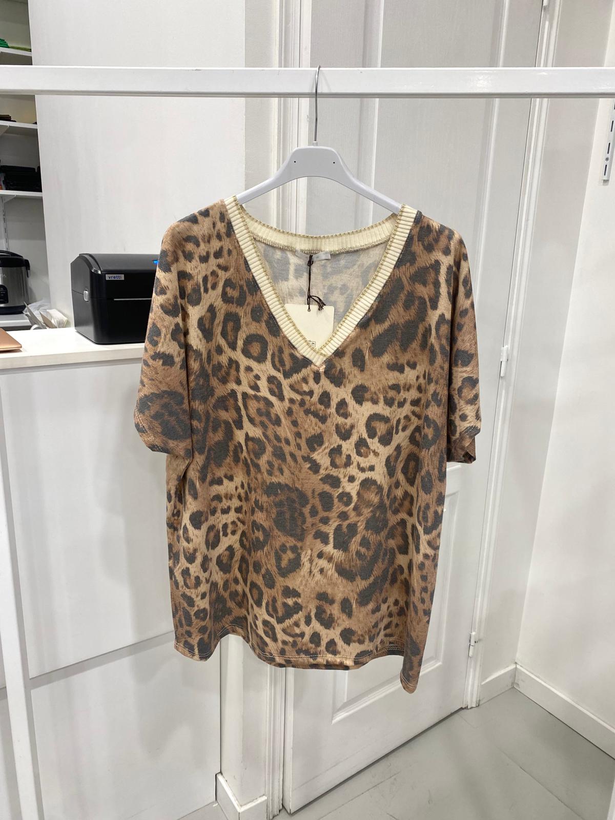 *Pre Order* Arriving this week - Olivia Top in Leopard Print
