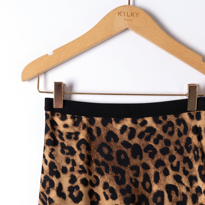 Abi Leopard Print Skirt