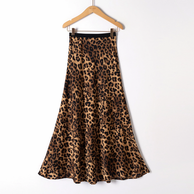 Abi Leopard Print Skirt