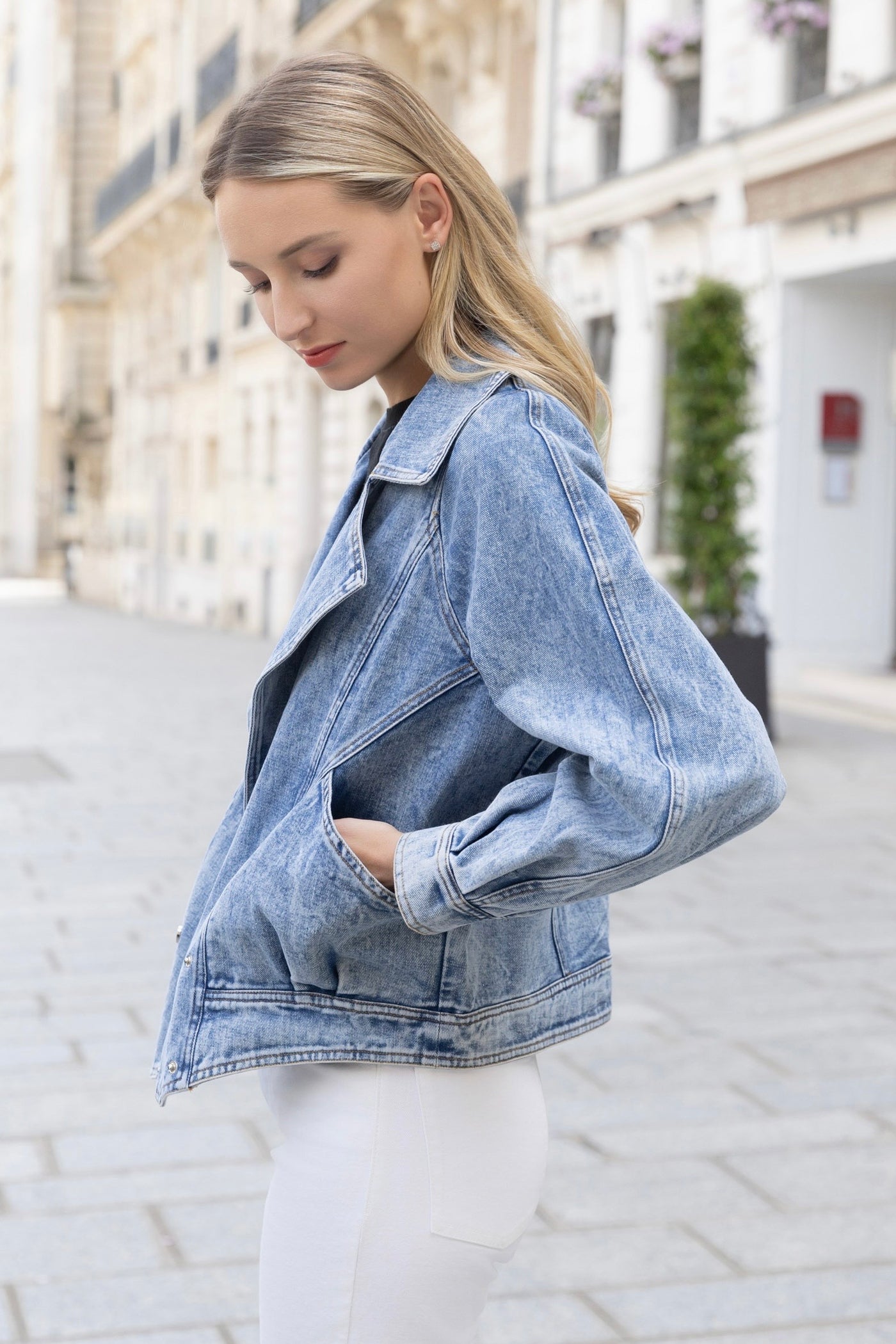 Indie Jacket in Denim