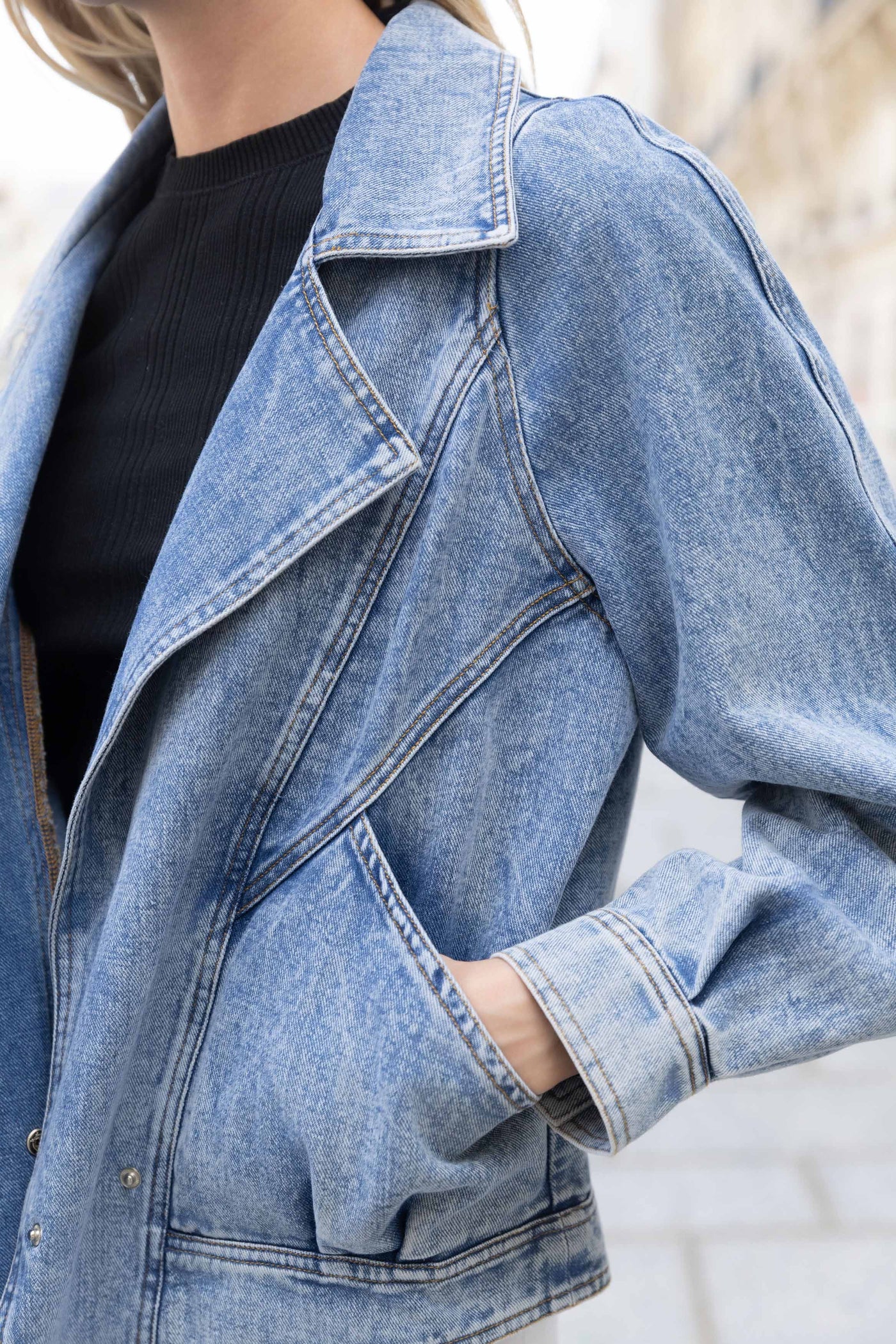 Indie Jacket in Denim