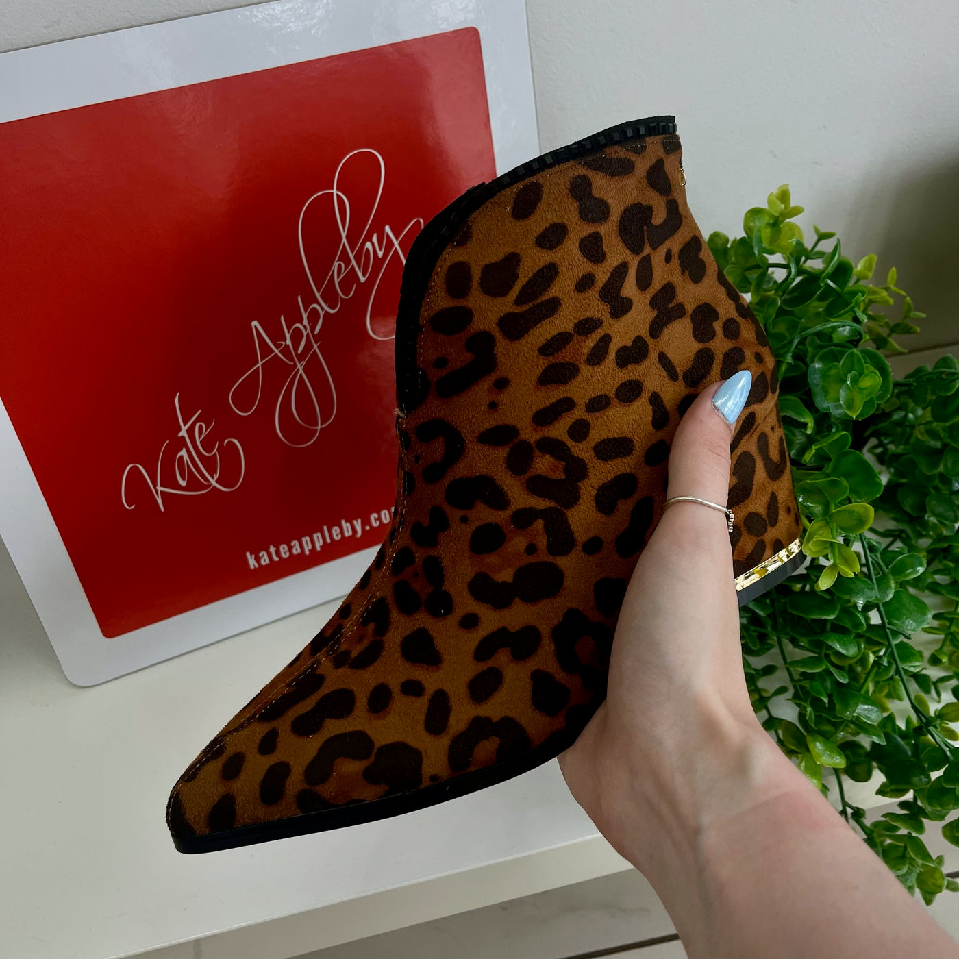 Kate Appleby “Bethesda” Ankle Boot in Jaguar