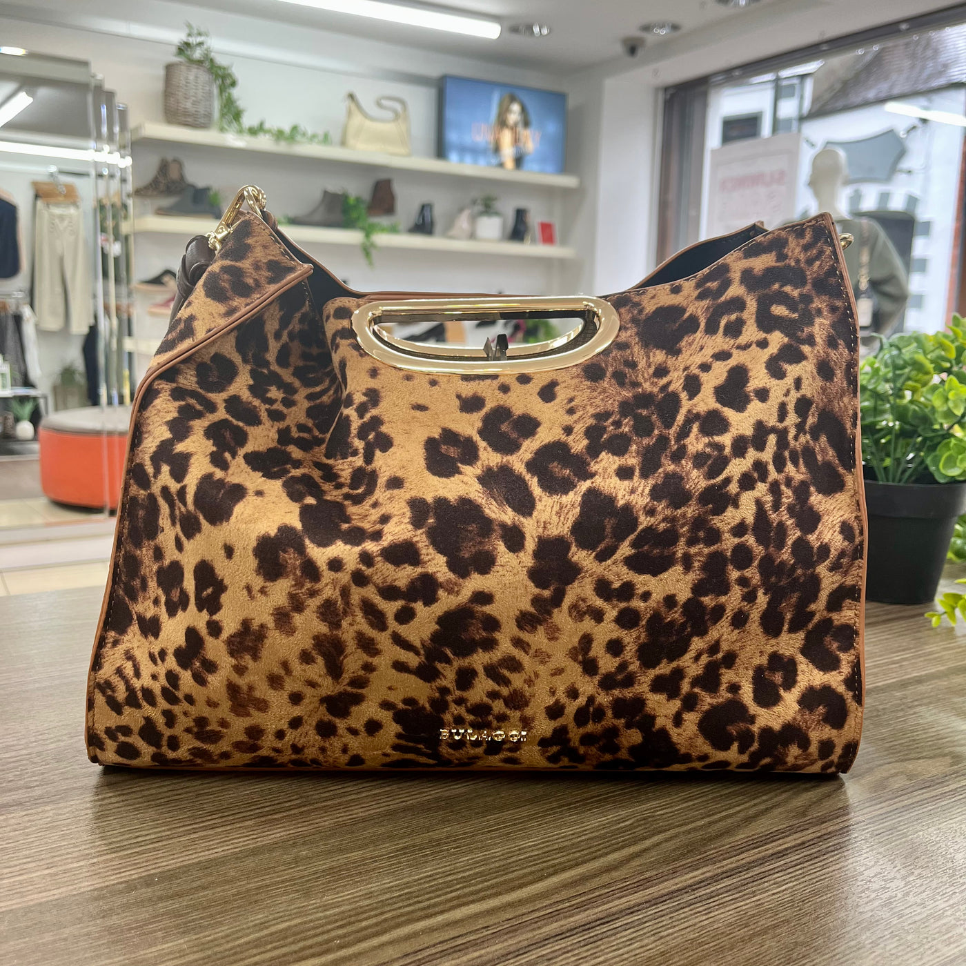 Bulaggi Bag in Leopard Print