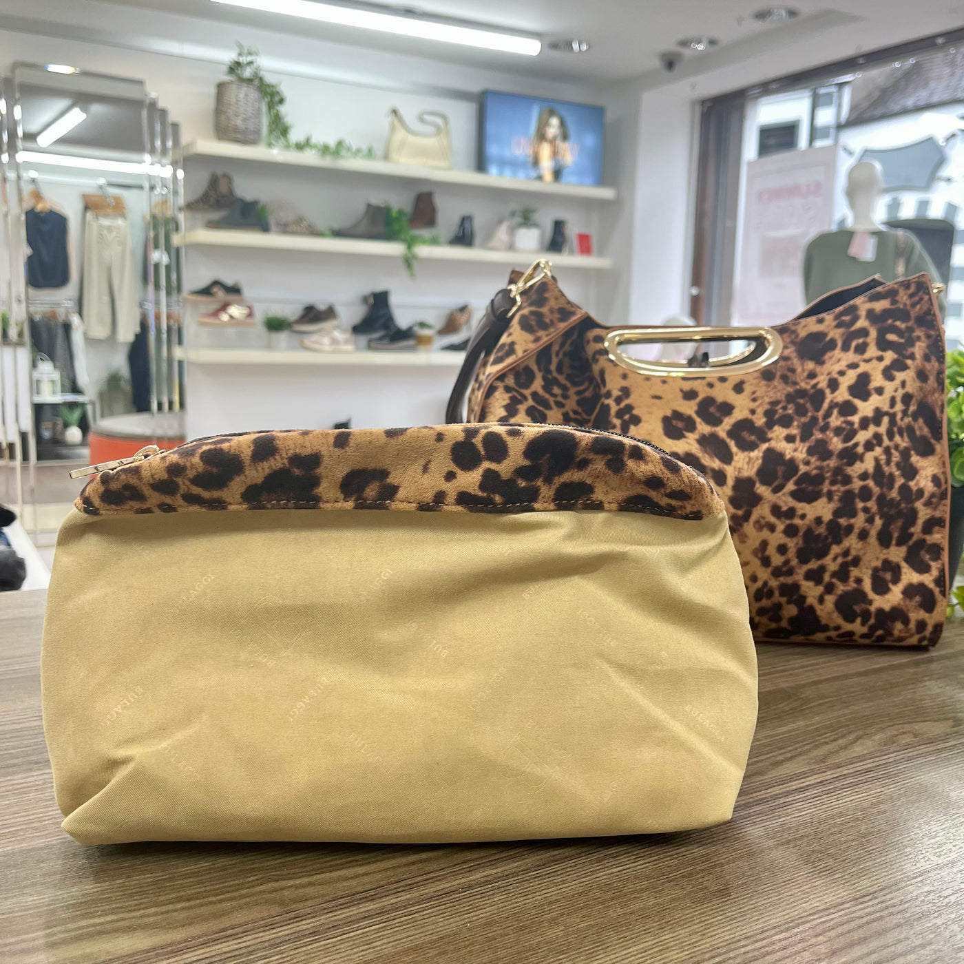 Bulaggi Bag in Leopard Print