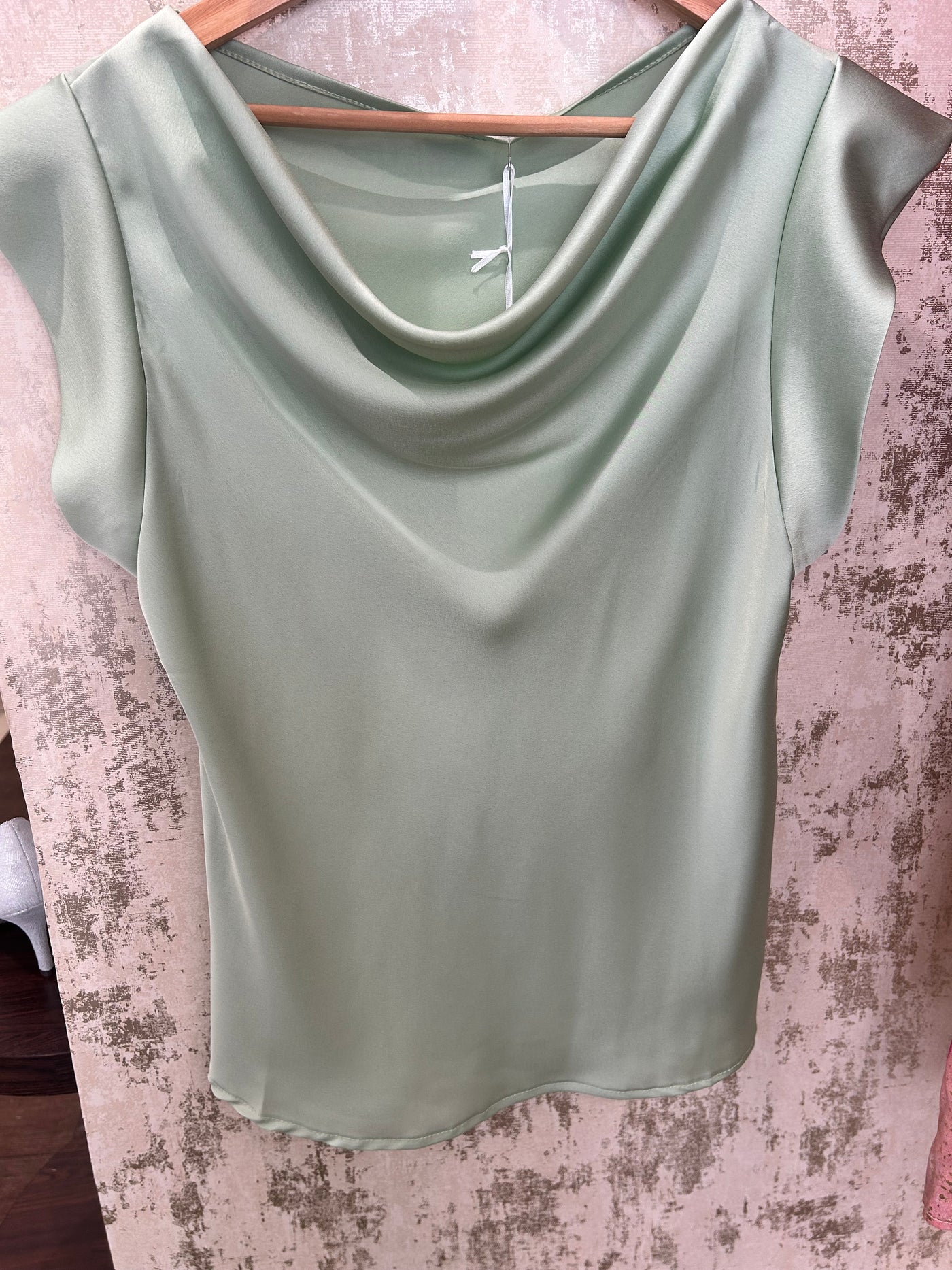 Drape Neck Top