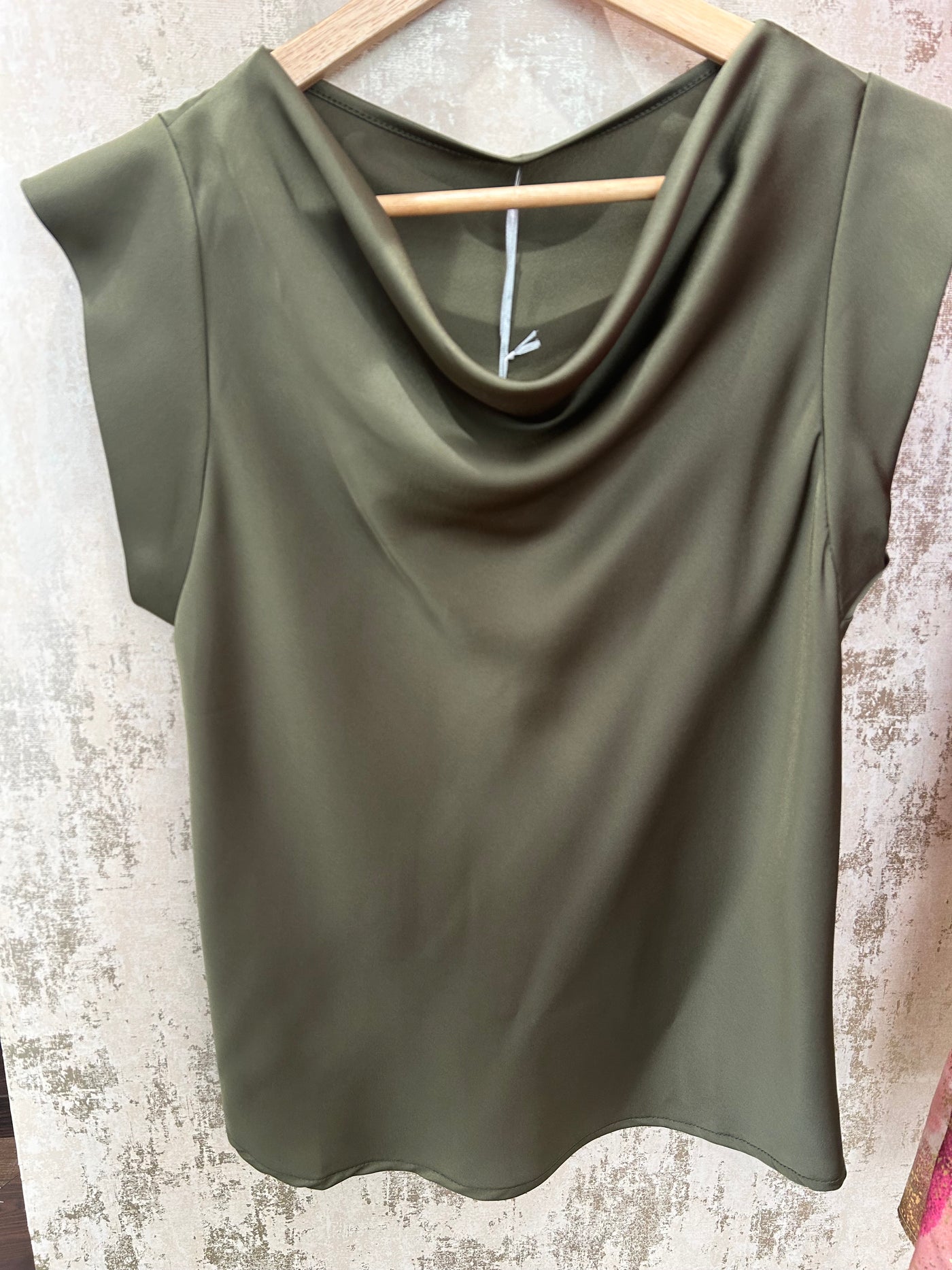 Drape Neck Top