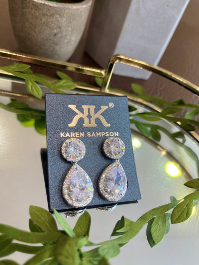 Karen Sampson Opal Earrings