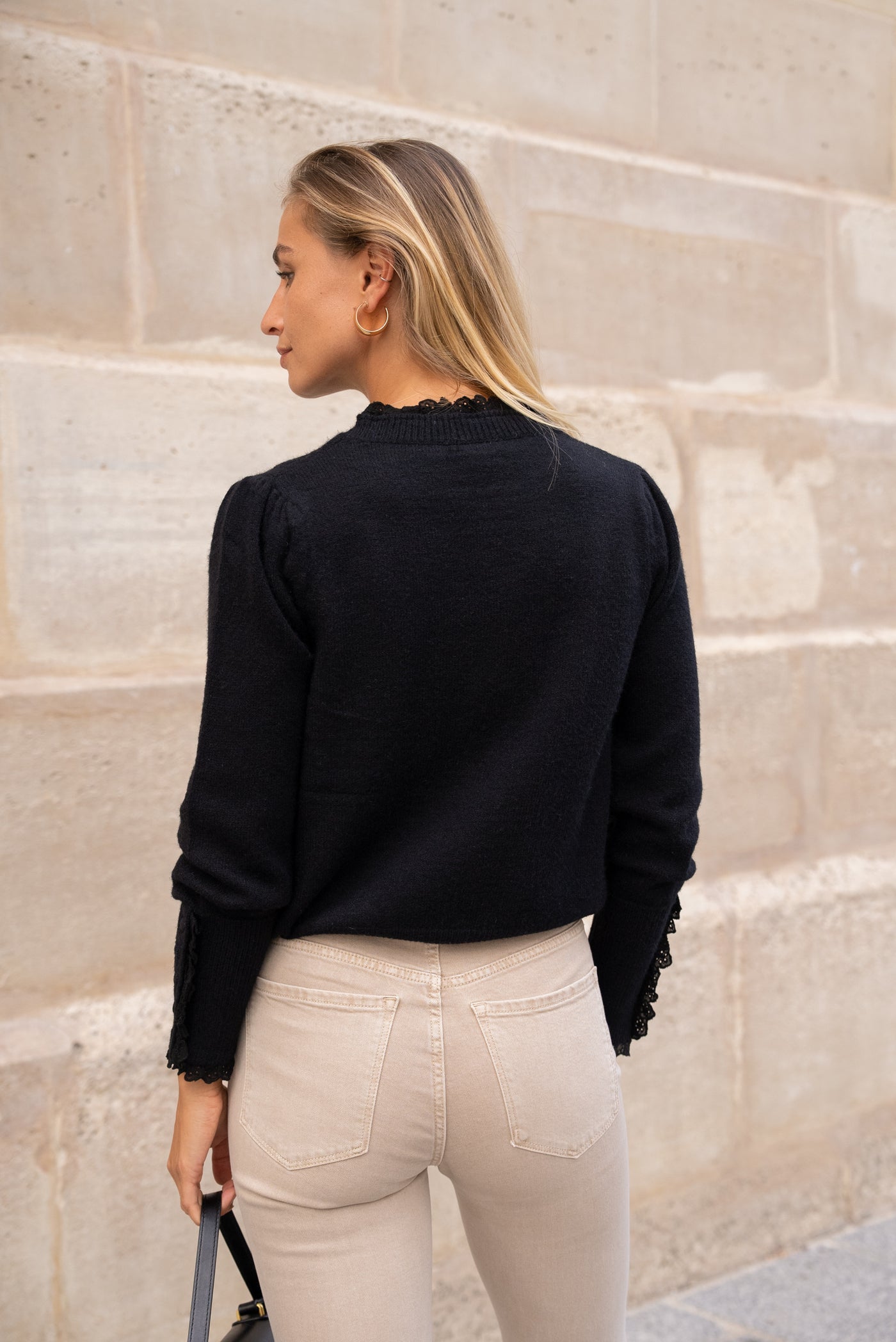 The Daphne Jumper in Black