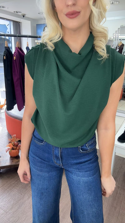 Emilia Drape Top