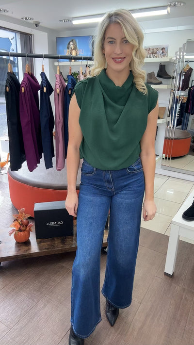 Emilia Drape Top
