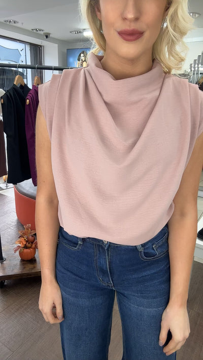Emilia Drape Top