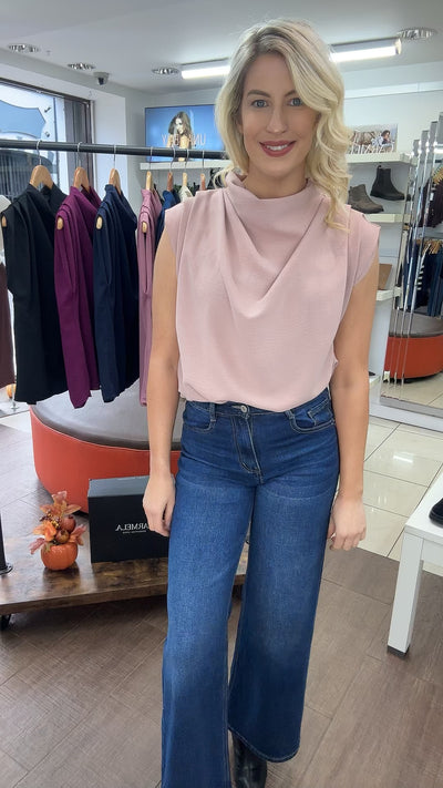 Emilia Drape Top