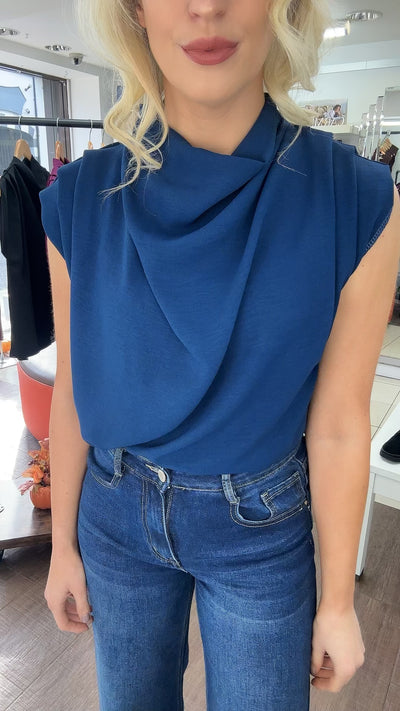 Emilia Drape Top