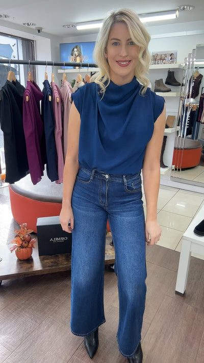 Emilia Drape Top