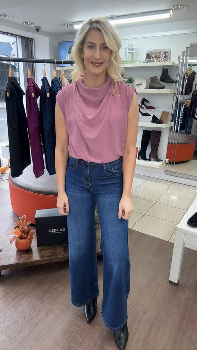 Emilia Drape Top