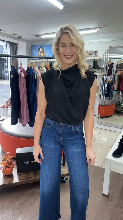 Emilia Drape Top