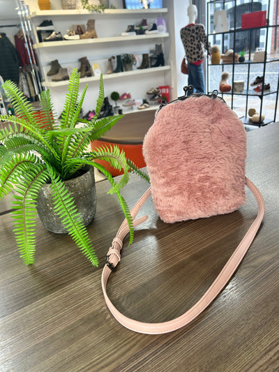 Pink Teddy Bag