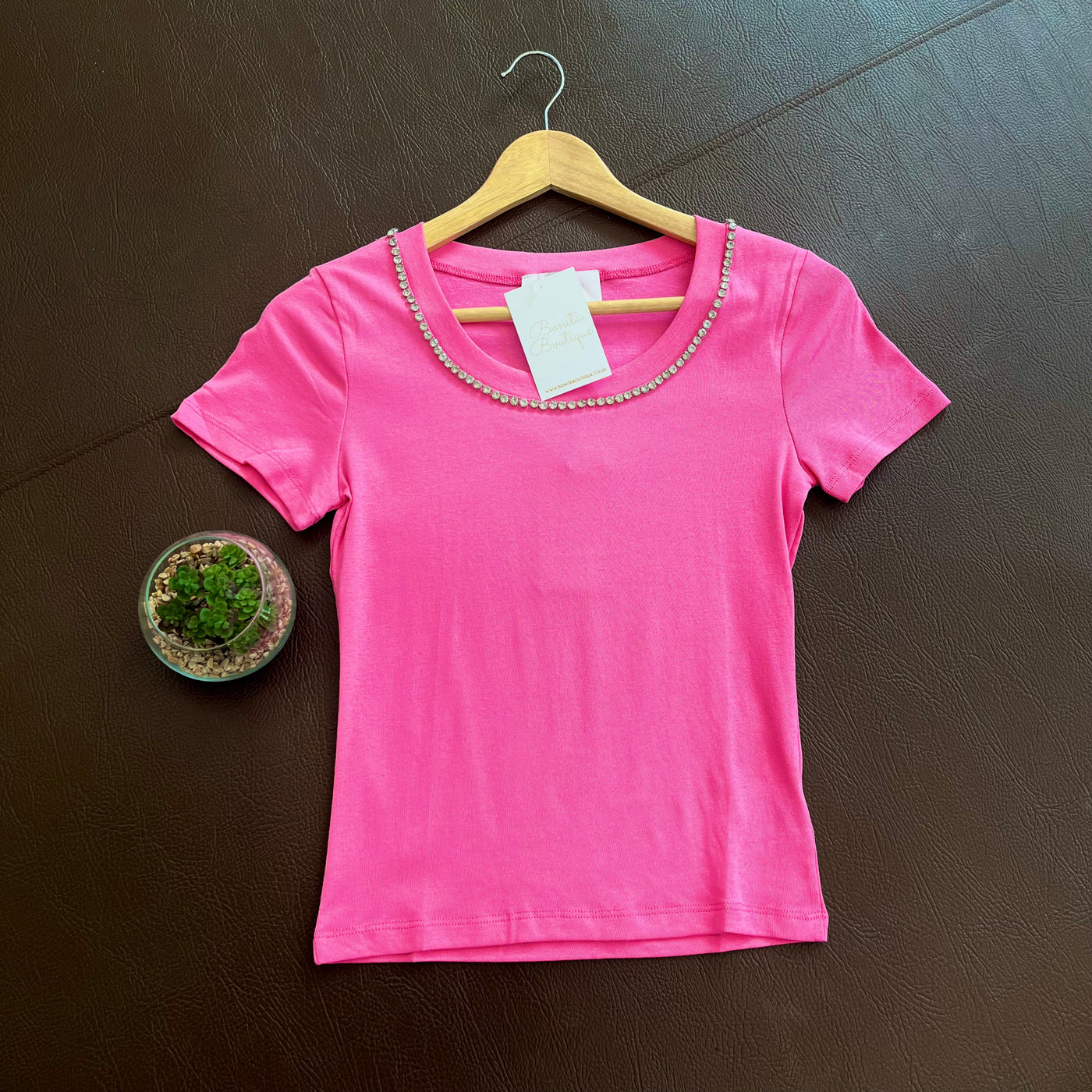 The Bailey T-Shirt In Bubblegum Pink