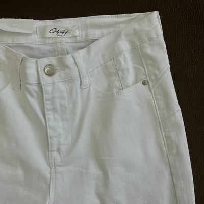 The White Cindy Jeans