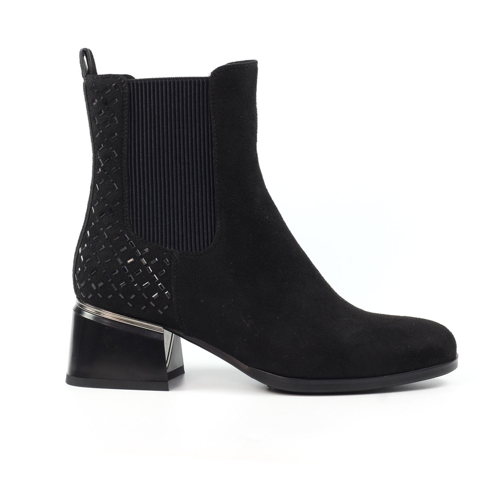 Lunar - Bluebell Ankle Boot in Black