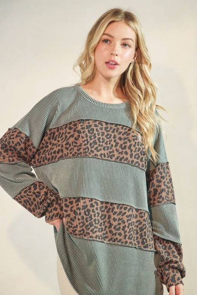 The Fia Jumper in Olive Vintage
