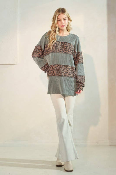 The Fia Jumper in Olive Vintage