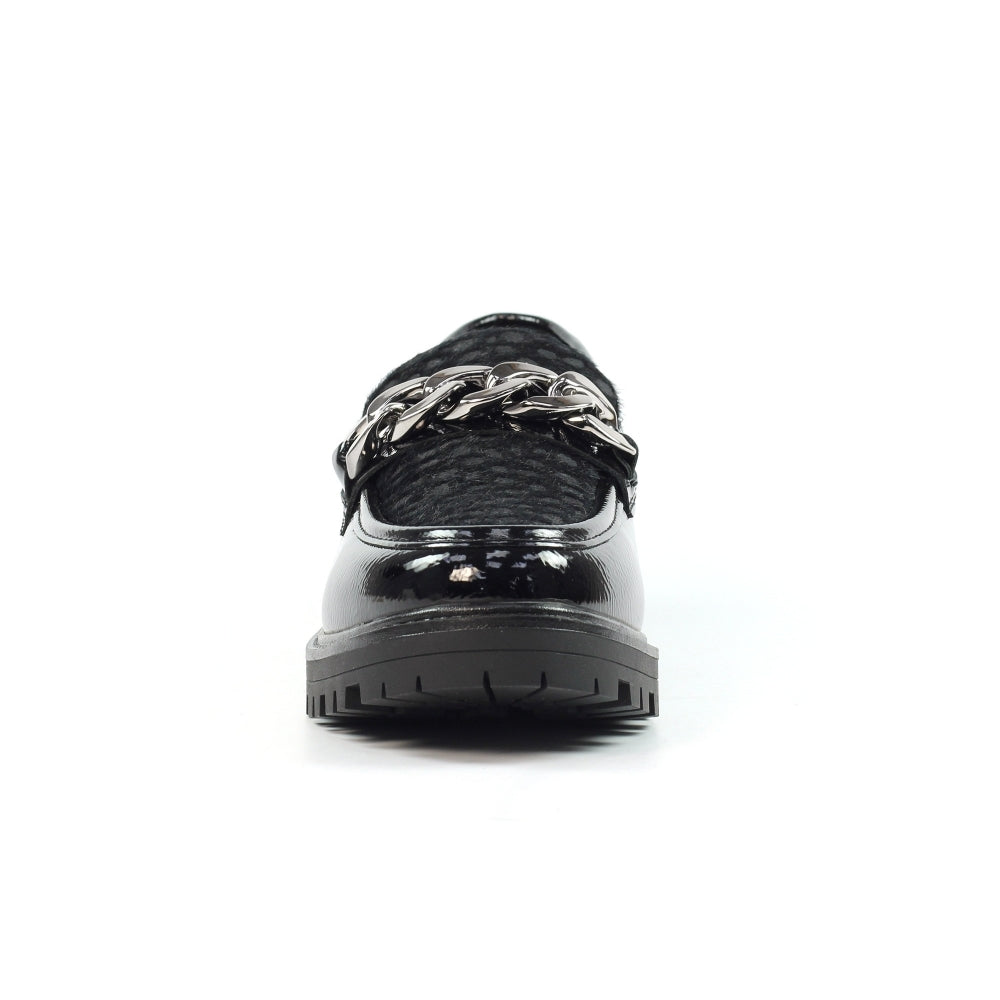 Lunar Checo Black Loafer