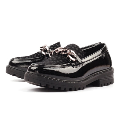 Lunar Checo Black Loafer
