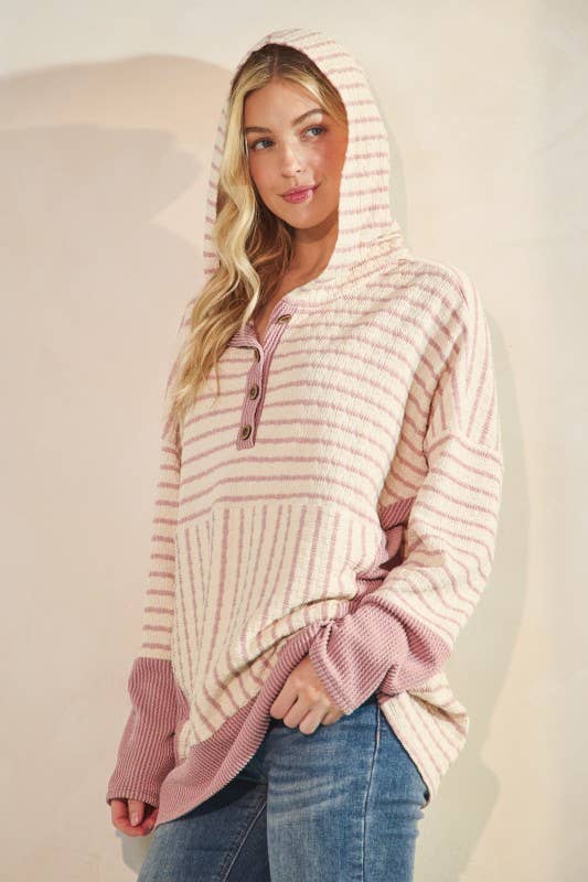The Etta Hoodie in Cream