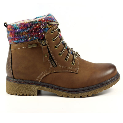 Lunar - Jalapeno Waterproof Ankle Boot in Tan